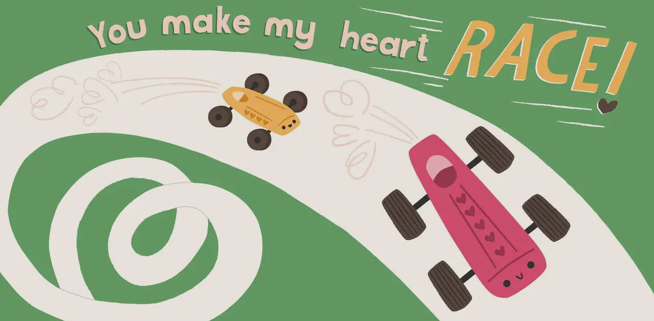 I Wheelie Love You Board Book