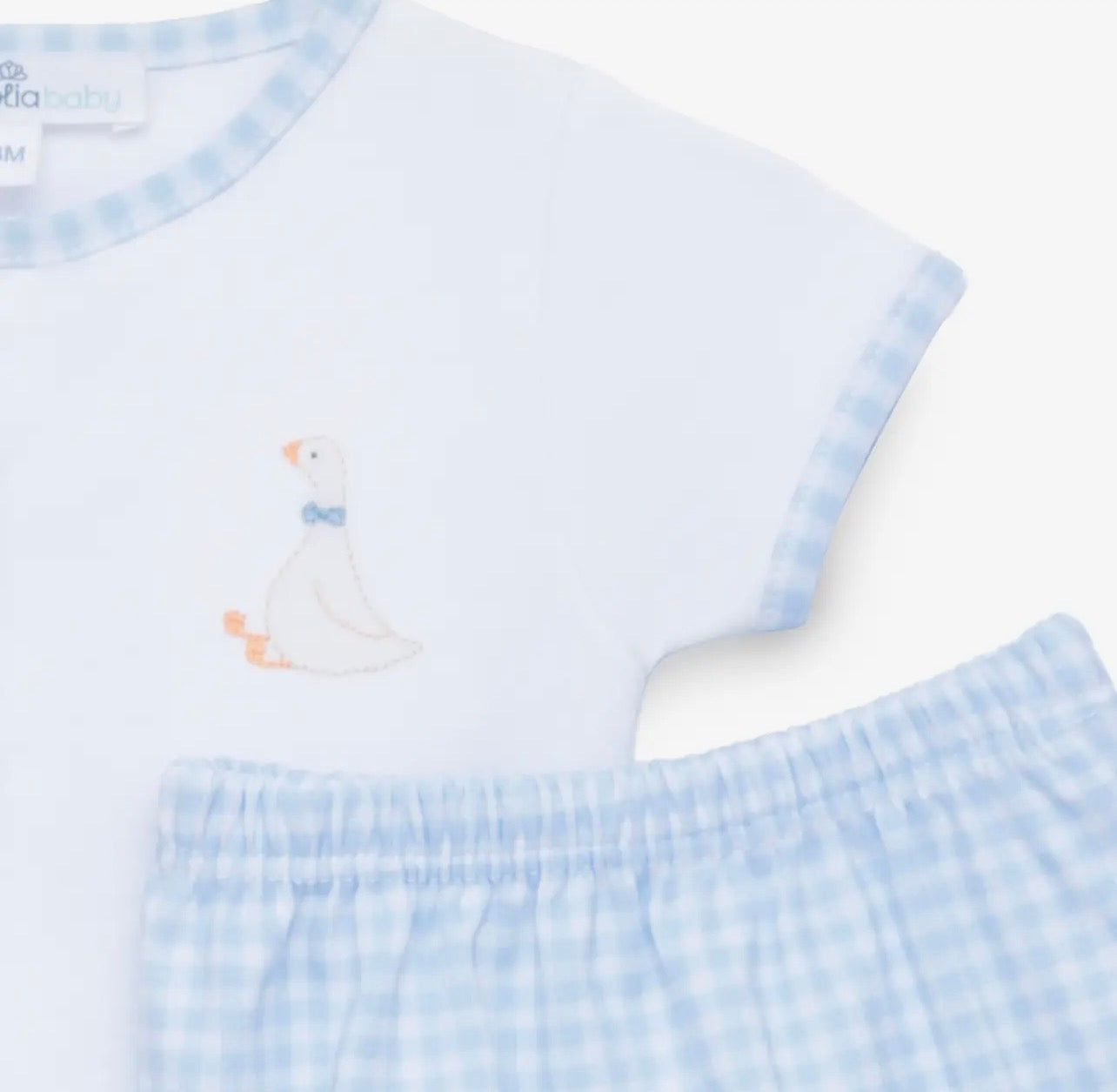 Silly Goose Diaper Cover Set- Blue