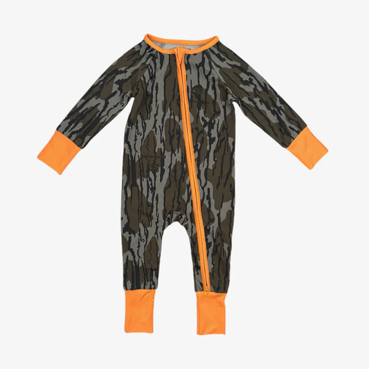 LS Zipper Microfleece Coverall- Bottomland