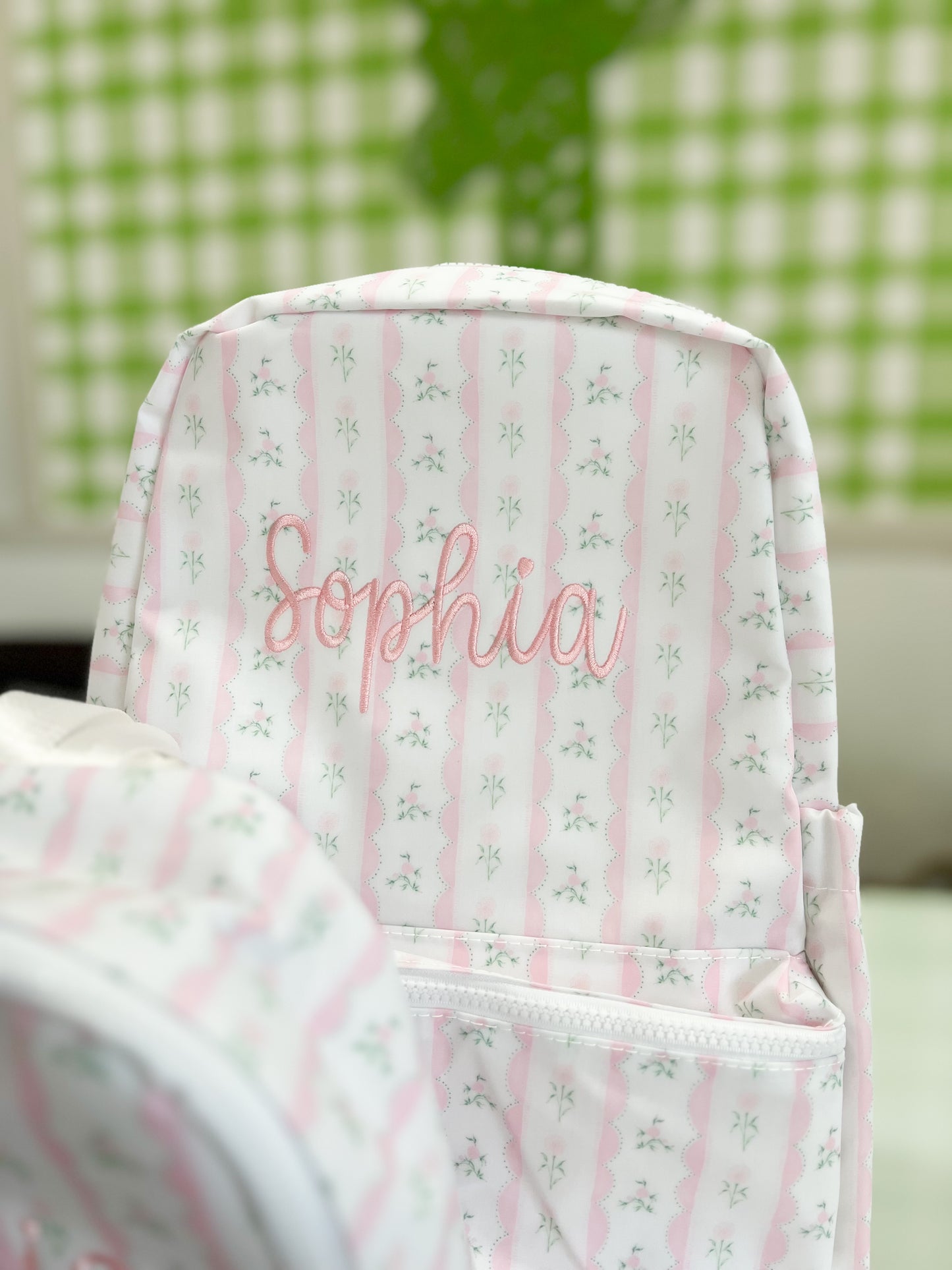 TRVL Backpacker- Pink Ribbon Floral