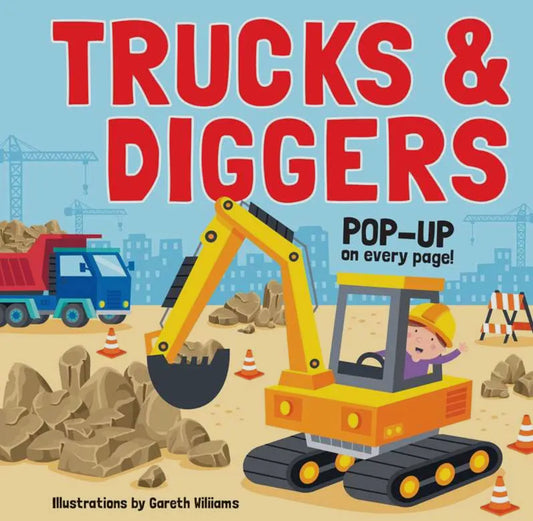 Trucks & Diggers Pop-Up Book