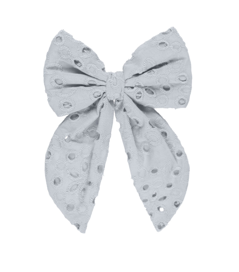 Oversized Bow- Light Blue