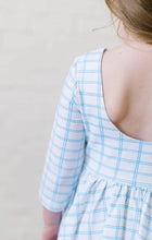 Load image into Gallery viewer, Emile Dress Blue Picnic