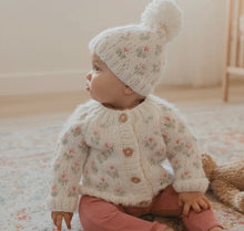 Load image into Gallery viewer, Bitty Blooms Blush Beanie Hat