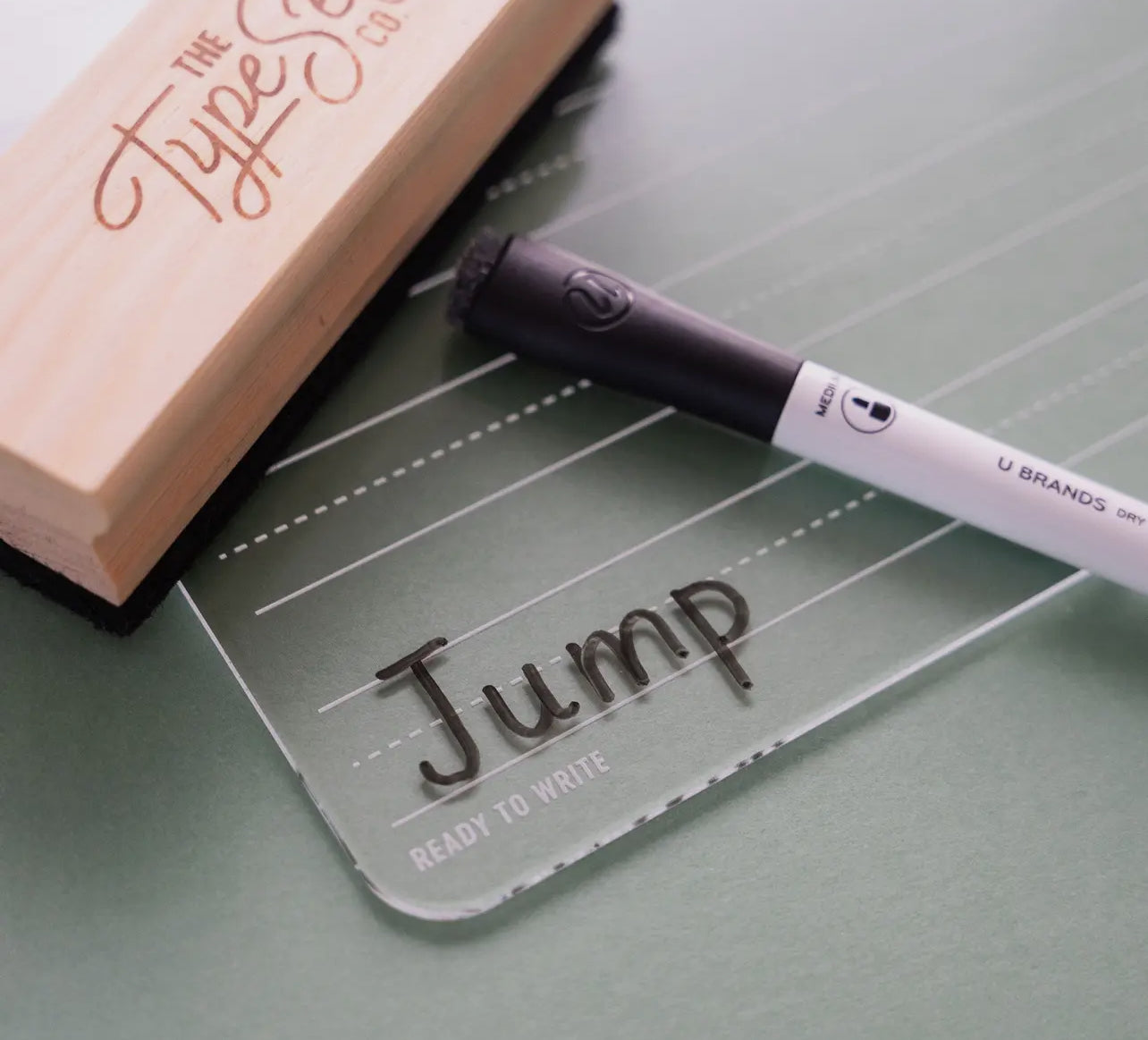 Freestyle Writing Acrylic Dry-Erase Board