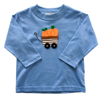 Wagon w/Pumpkins L/S T-Shirt