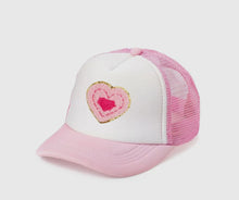 Load image into Gallery viewer, Heart Patch Trucker Hat