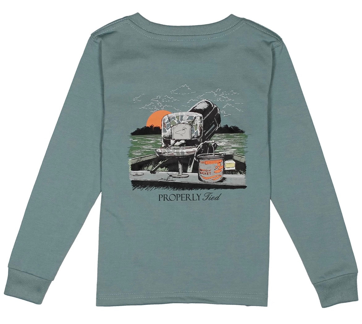 Gone Fishin' Steel Blue