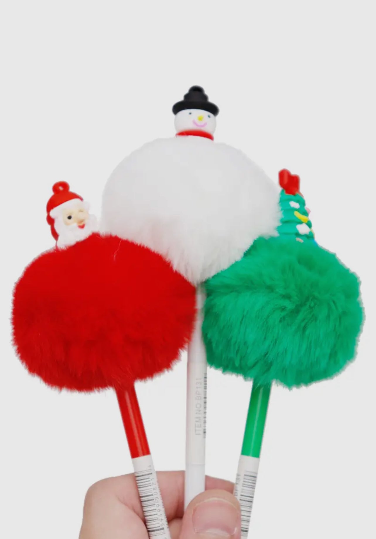 Christmas Pom Pom Pen