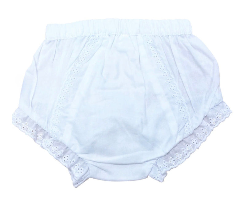 Eyelet Lace Bloomer White