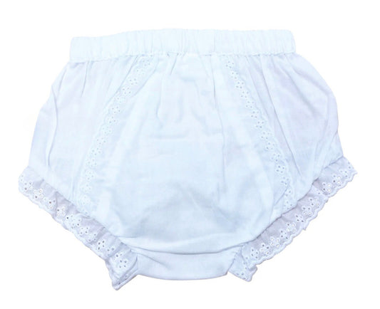 Eyelet Lace Bloomer White