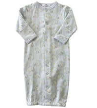 Load image into Gallery viewer, Blue Baby Sheeps Pima Converter Gown