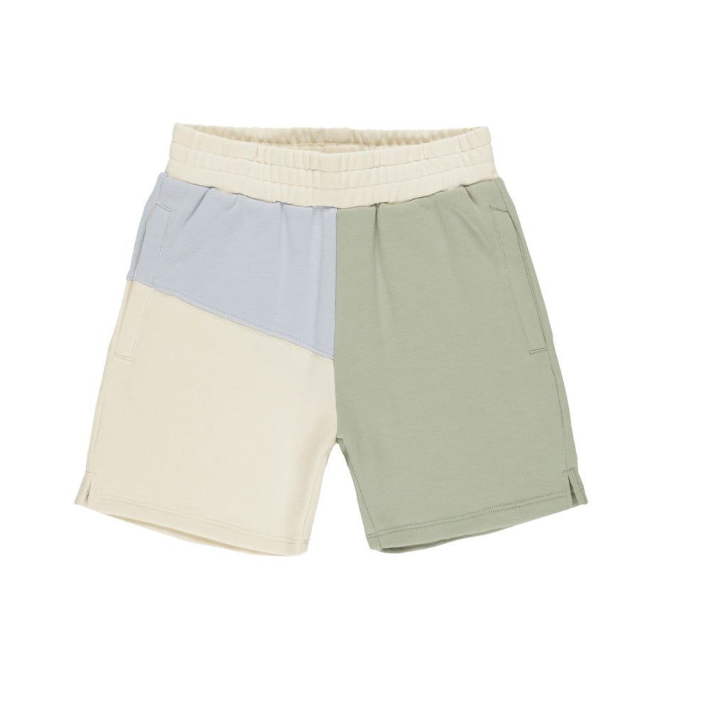 Boxing Short- Sage Color Block