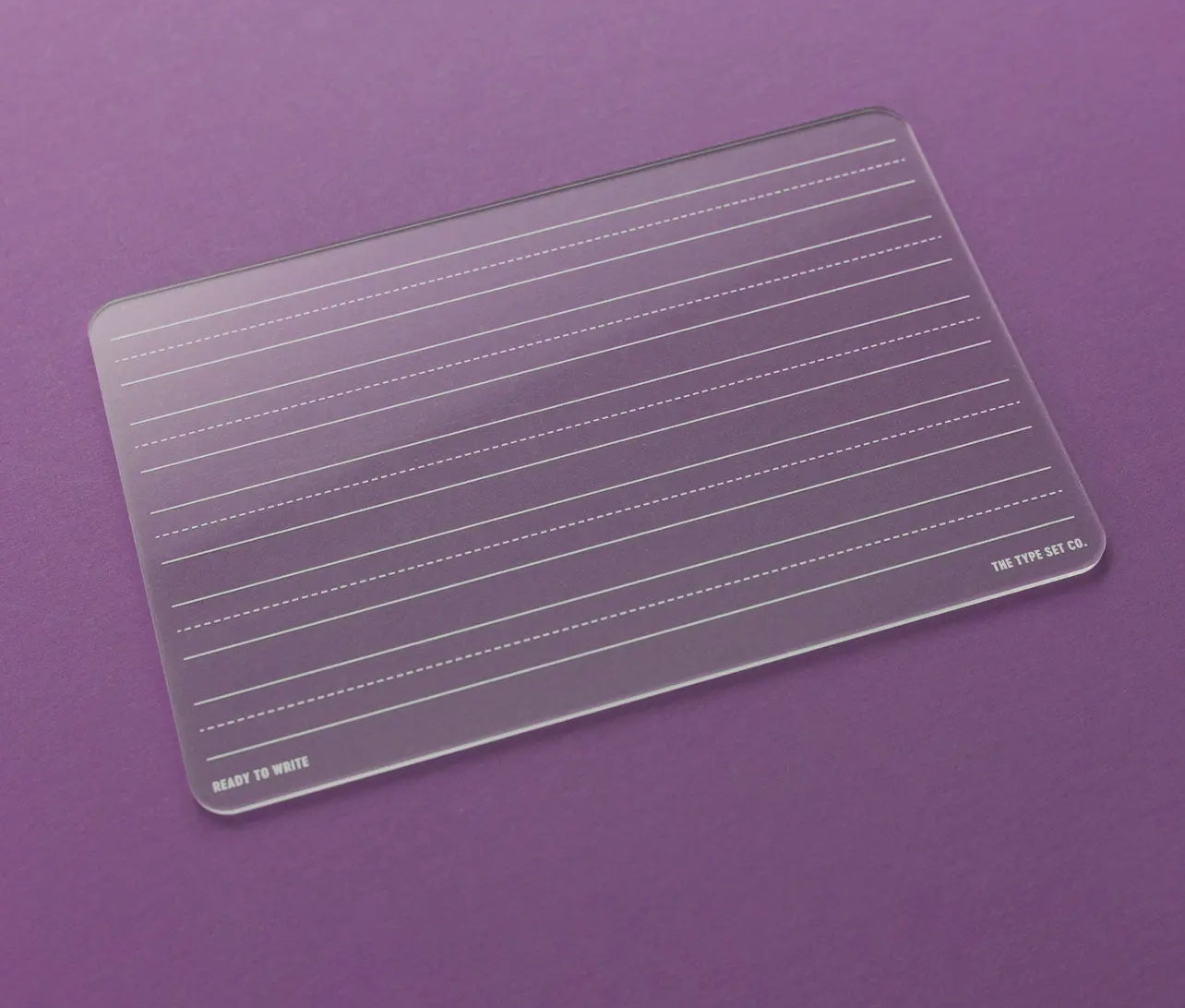 Freestyle Writing Acrylic Dry-Erase Board