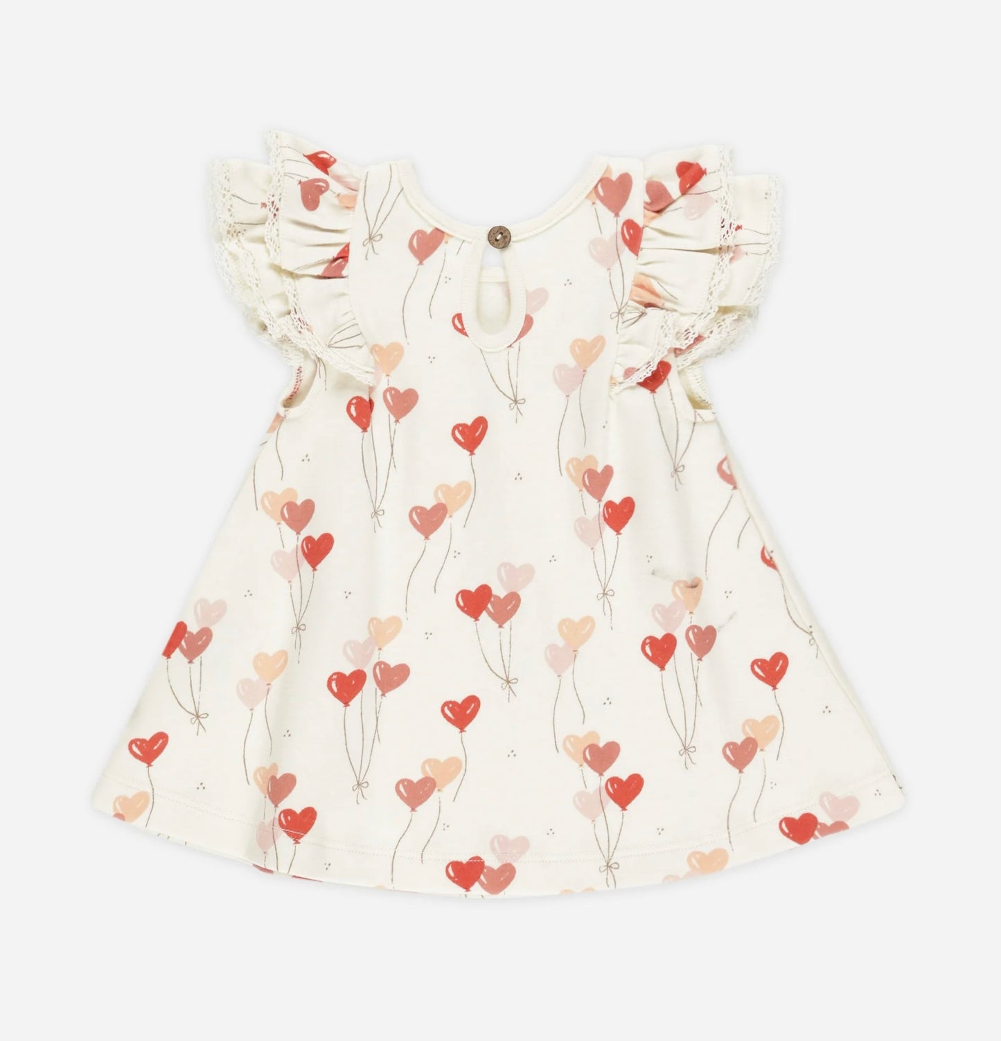 Flutter Dress-Heart Balloons