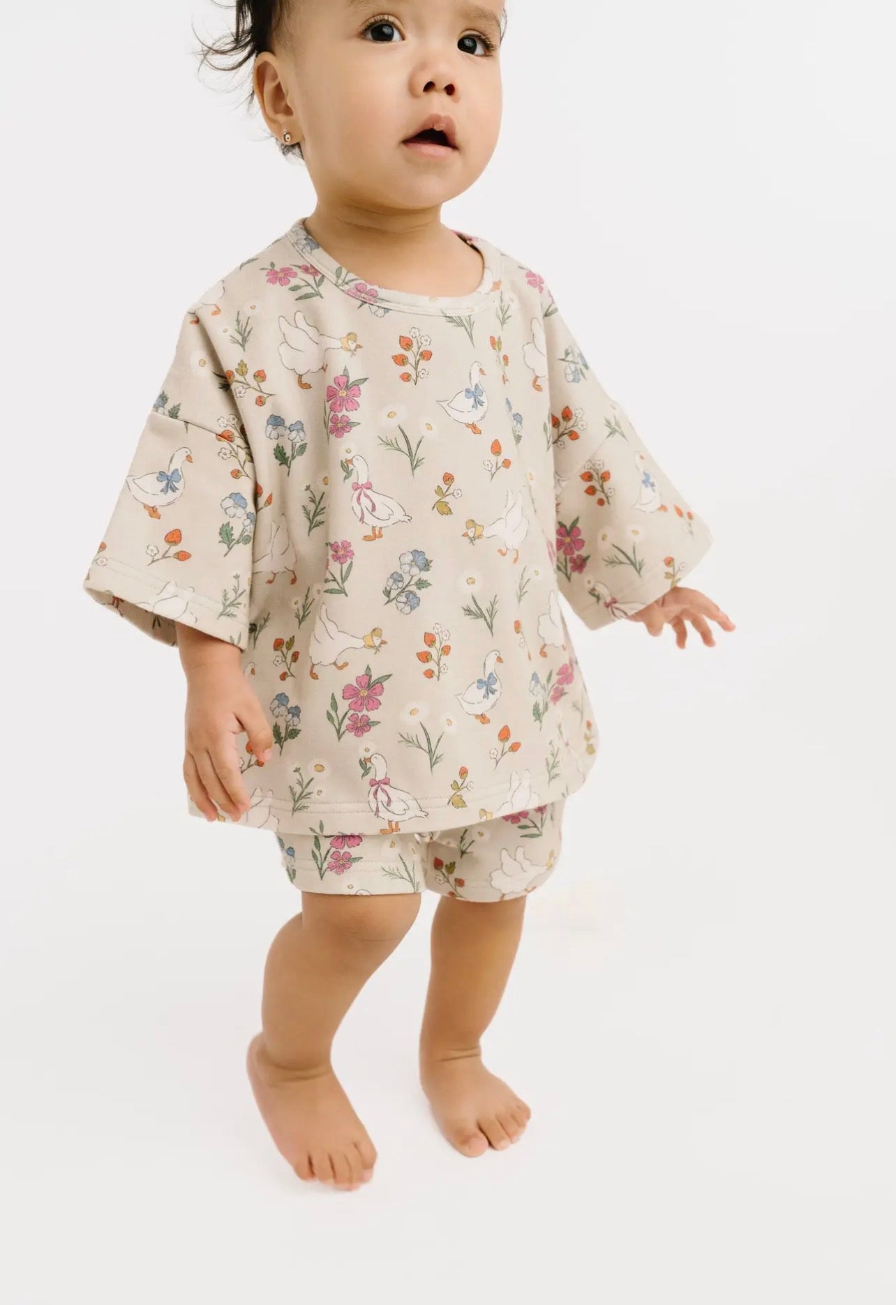 Garden Goose Slouchy Set