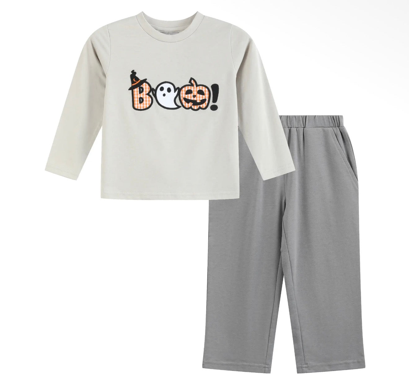 Gray App. BOO Pant Set