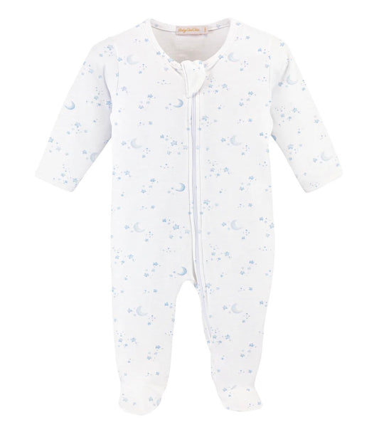 Whisper of Stars Blue Footie