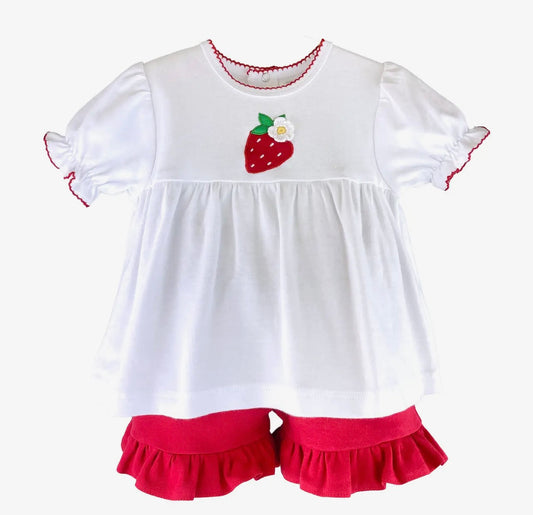 Strawberry App. Short Set