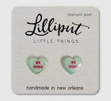 Load image into Gallery viewer, Conversation Heart Earrings