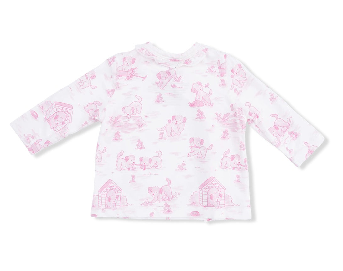Puppy Toile Pink TMH Set