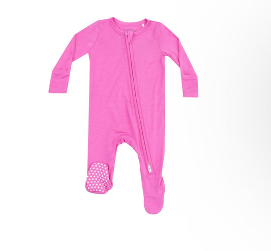 Strawberry Moon 2 Way Zipper Footie