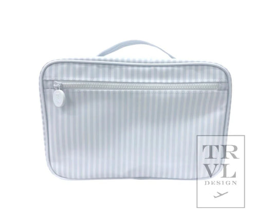 Pimlico Stripe Blue Hanging Toiletry Bag