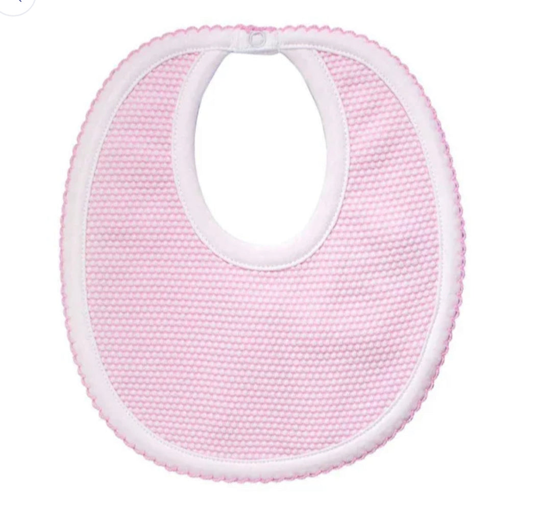 Pink Bubble Baby Bib