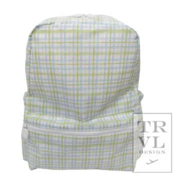 Backpacker- Classic Plaid Green