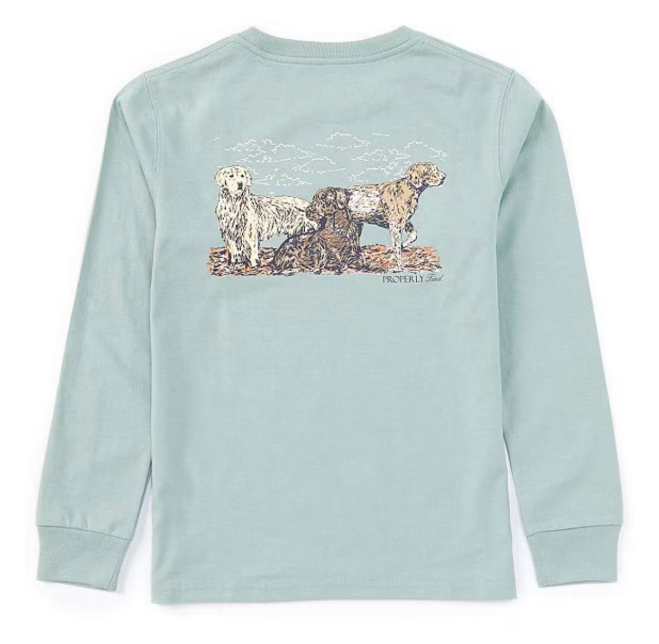 Baby Hunting Dogs Long Sleeve