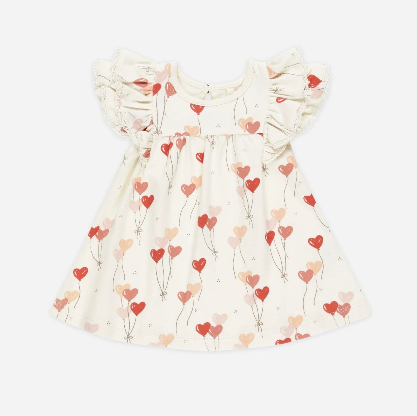 Flutter Dress-Heart Balloons