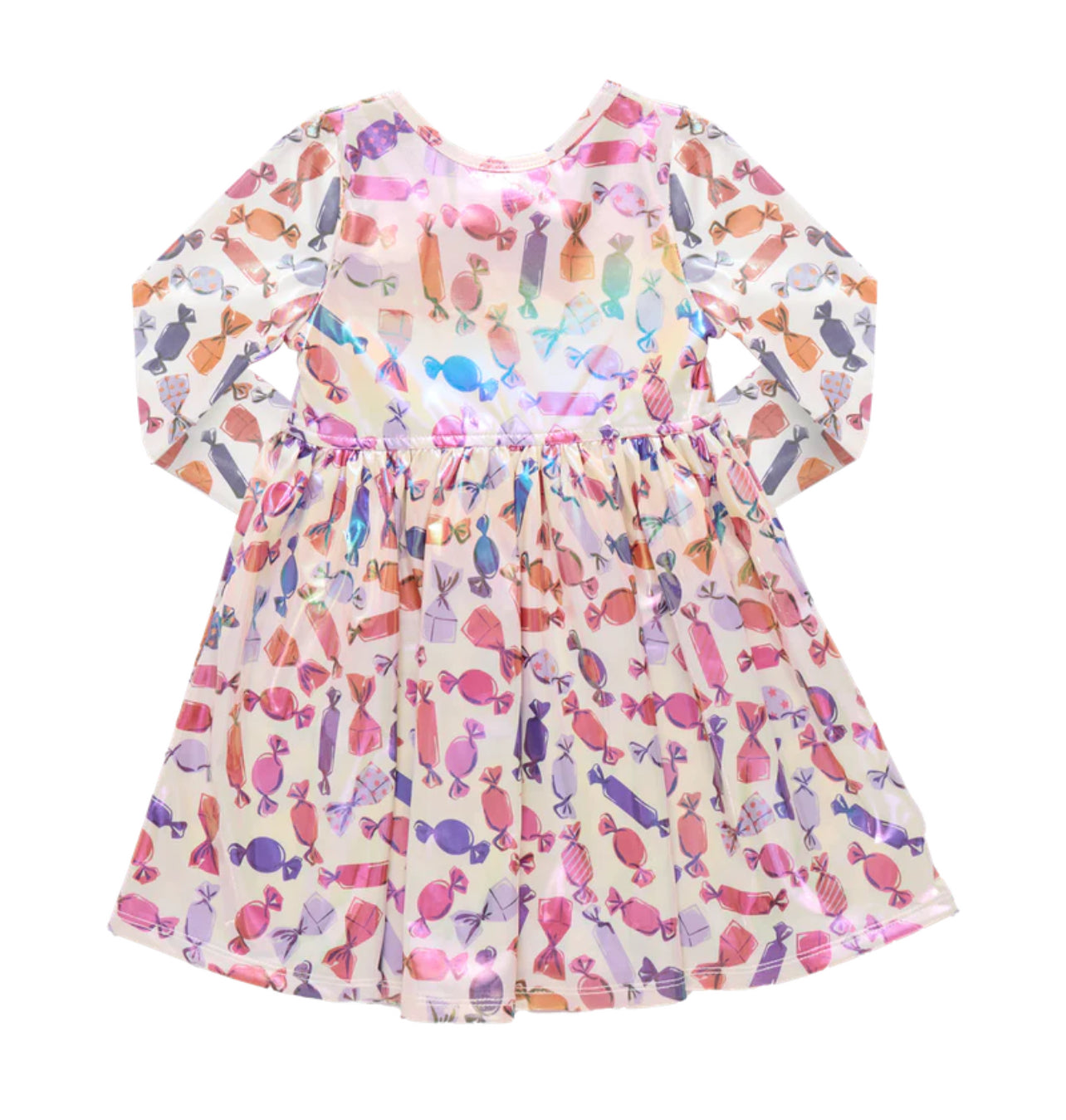 Lamé Steph Dress- Halloween Candy