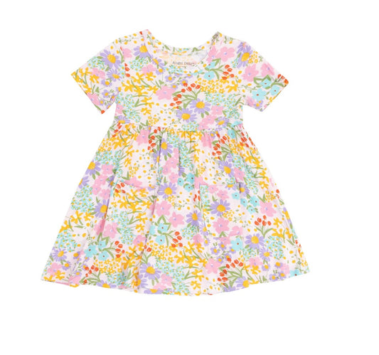 Amelia Floral S/S Twirly Dress