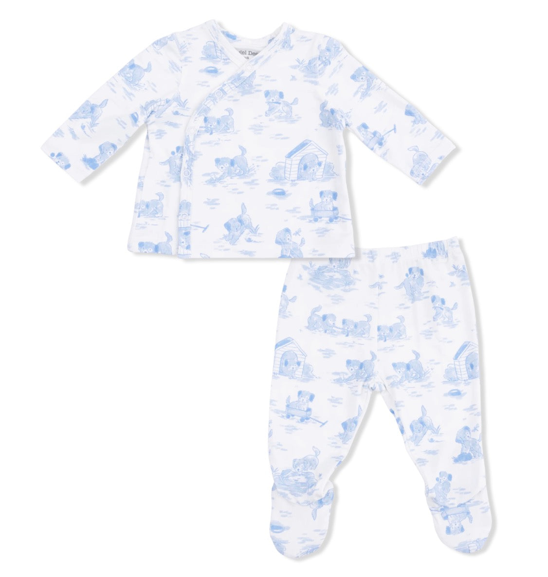 Puppy Toile Blue TMH Set