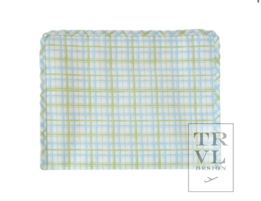 Roadie Large-Classic Plaid Green