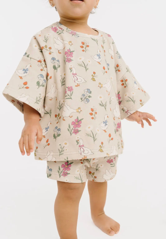 Garden Goose Slouchy Set