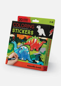 Dinosaur Coloring Stickers