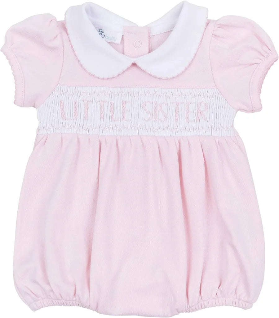 Little Sister Smocked Bubble