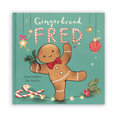 Gingerbread Fred Book Jellycat