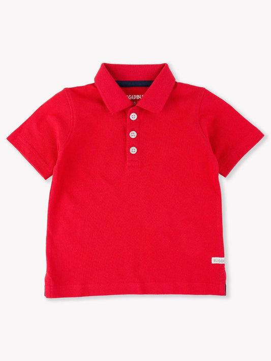 Red Performance Polo