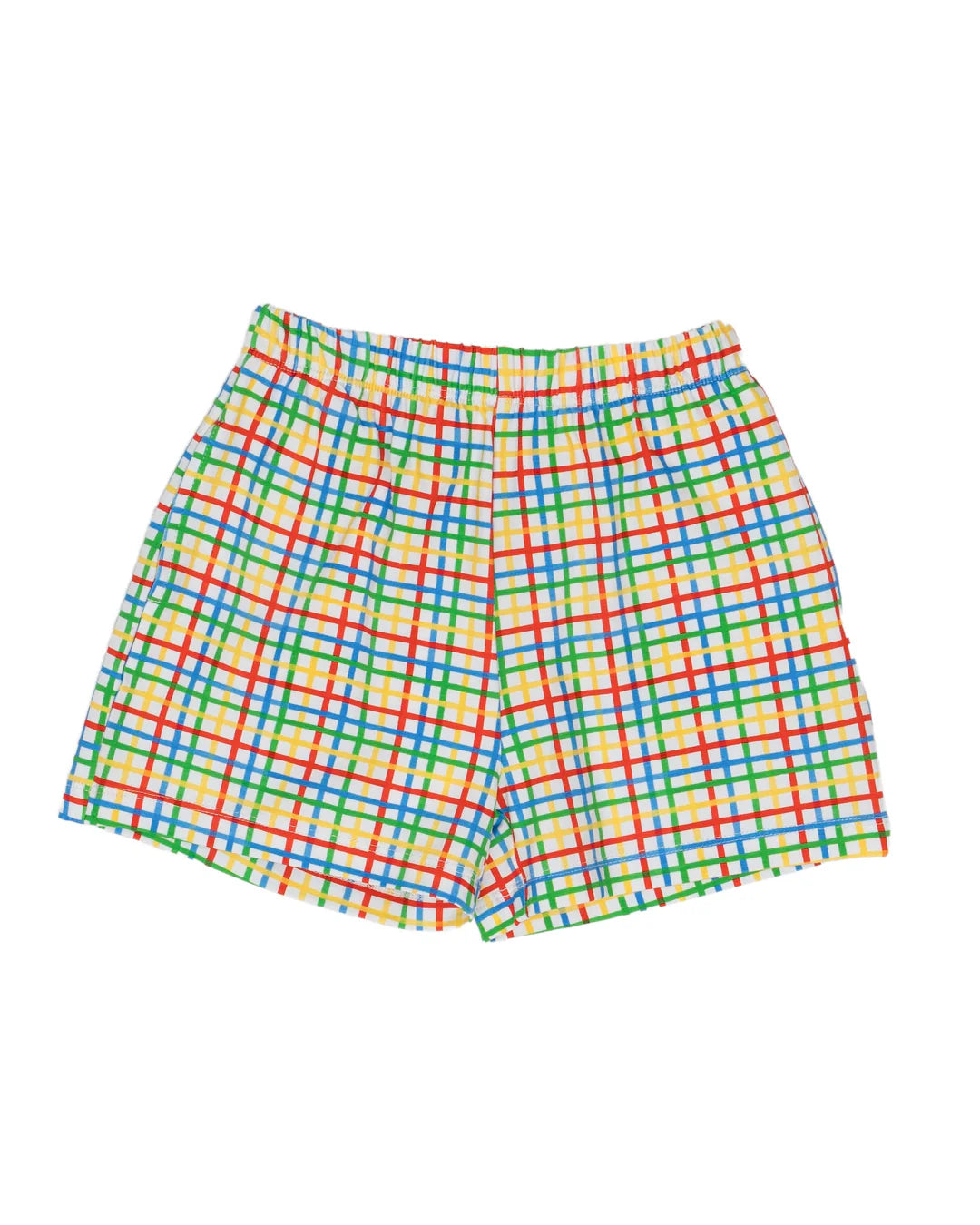 School Plaid Boy Shorts