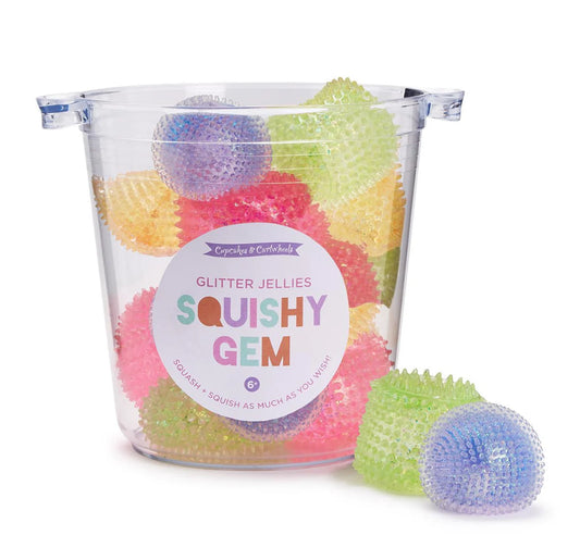 Glitter Jelly Squishy Gems