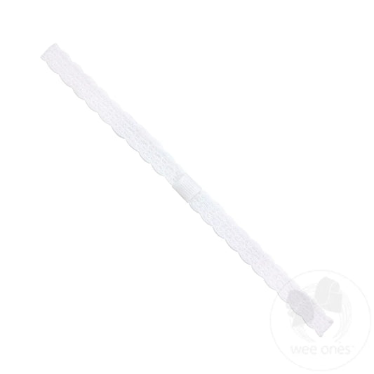 Narrow Lace Babyband w/ Wrap