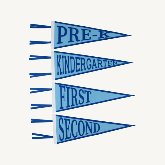 Picture Perfect Pennant- Brookline Blue