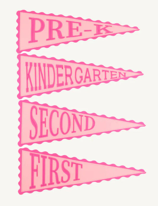 Picture Perfect Pennant- Romany Rose