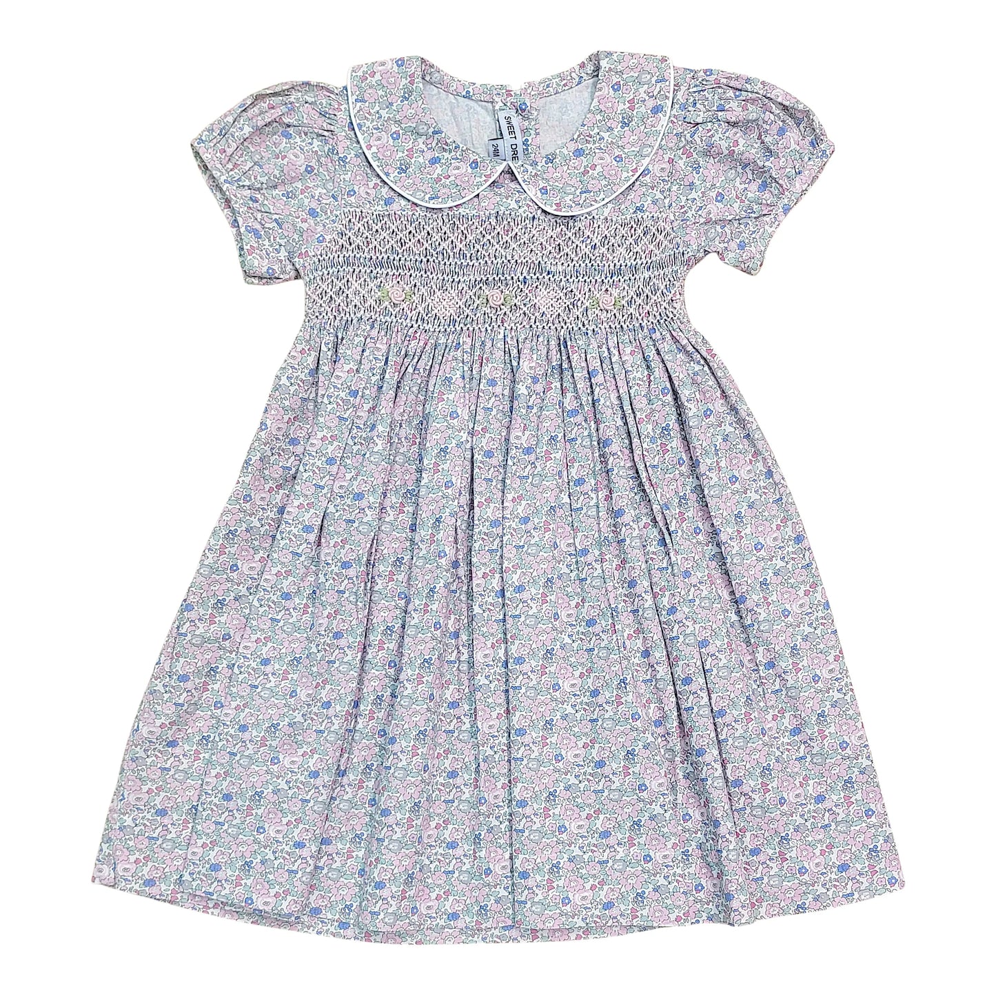 Lily Floral Smocked Dress