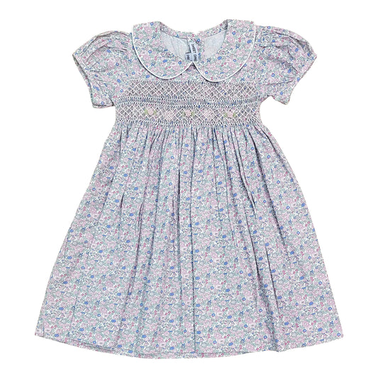 Lily Floral Smocked Dress
