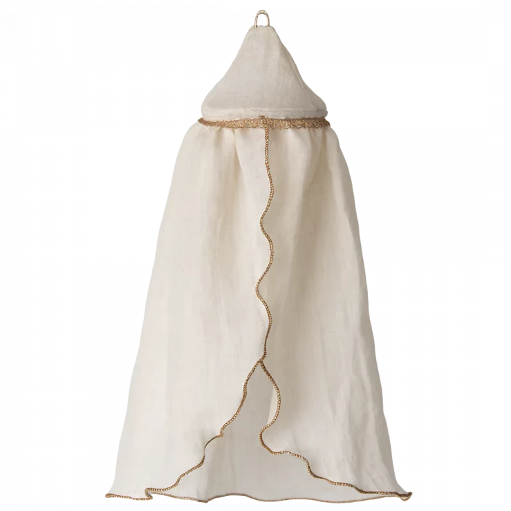 Miniature Bed Canopy- Cream