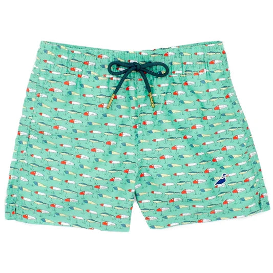 Swim Trunk- Vintage Lures