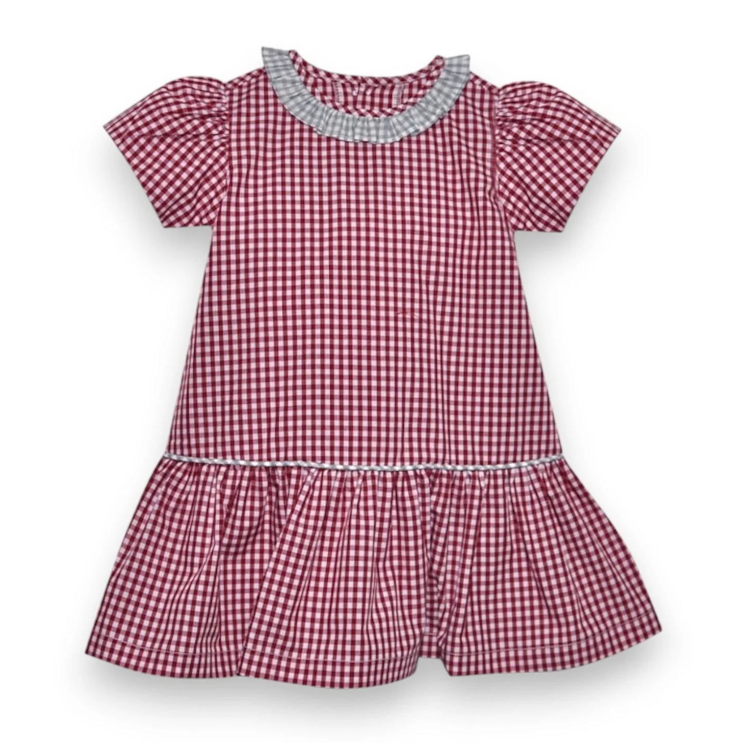 Crimson & Gray Dress